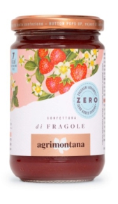 Confettura di Fragola "Zero" 290gr Agrimontana