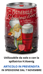 Birra Natale Menabrea Fusto 5l