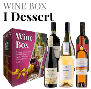 Box regalo selezione vini da dessert (6 bottiglie) Wine Box "I Dessert"
