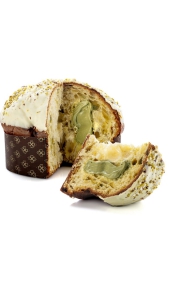Panettone al Pistacchio farcito 750gr Brontedolci Brontedolci