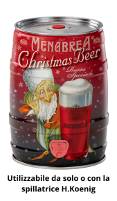 Birra Natale Menabrea Fusto 5l