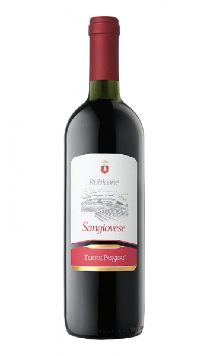 Вино красное Санджовезе Рубикон. Вино Rubicone Sangiovese сухое красное. Вино Италия Санджовезе красное. Вино Терре Пассери.