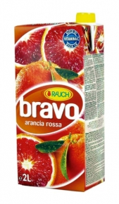 Succo Bravo Arancia Rossa 2lt Tetrapack Rauch