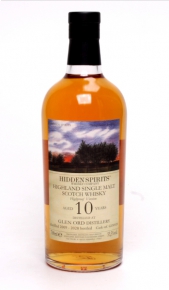 Glen Ord 10y 9/20 53.3% 0,70 l Hidden Spirits