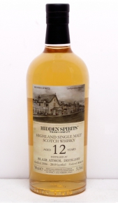 Blair Athol 12YO Bourbon Cask Hidden Spirits 0,70 l Hidden Spirits