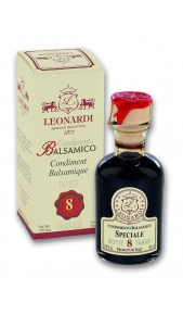Condimento Balsamico Leonardi 8 Travasi 50ml Acetaia Leonardi