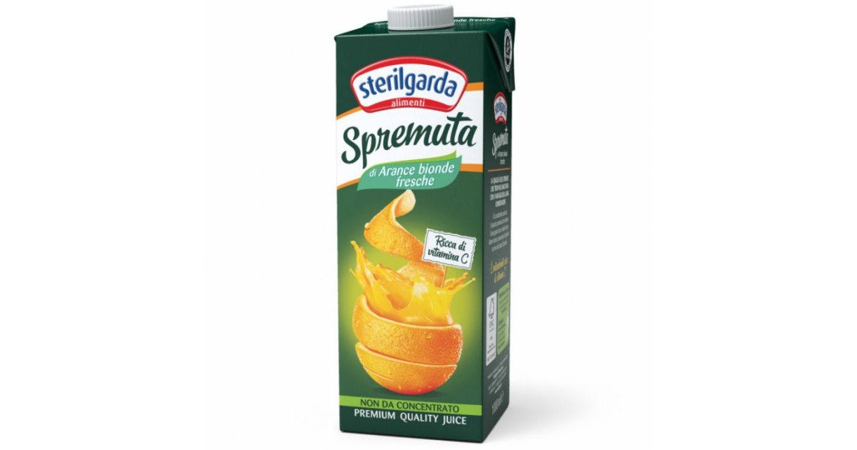 Spremuta Arancia 1l - Sterilgarda - Bevande succhi online