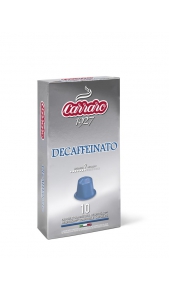 Cialde Decaffeinato X10 compatibile NESPRESSO® Carraro