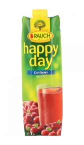 Happy Day Cranberry 1 lt Rauch