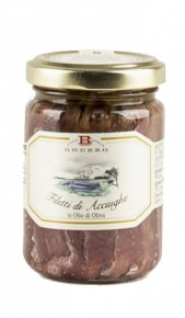 Filetti di acciughe in olio di oliva 156gr Apicultura Brezzo