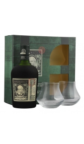 Rum Diplomatico Exclusiva 12 y Conf Regalo bott piu' 2 bicch. 